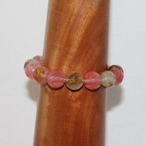 Bracelet Beaded Handmade Stretch